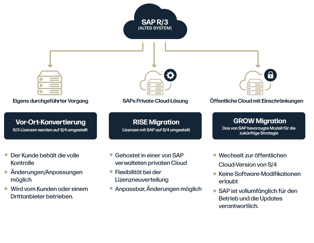 SAP- Migrationswege